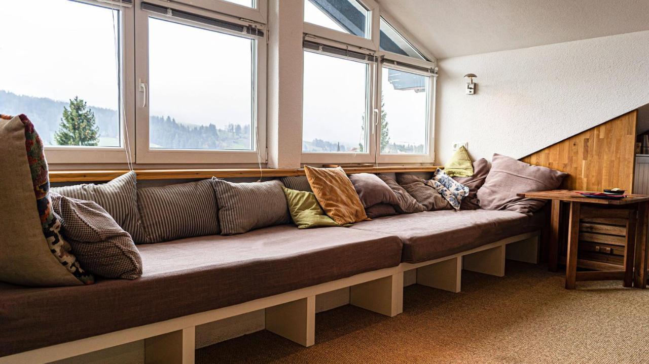 Apartament Giebelblick-D Oberstaufen Zewnętrze zdjęcie