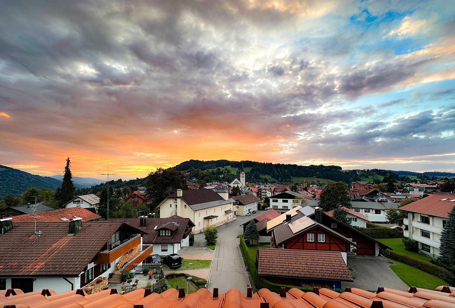 Apartament Giebelblick-D Oberstaufen Zewnętrze zdjęcie